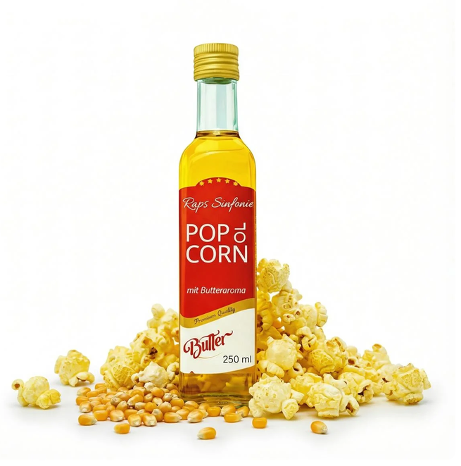 Popcorn Öl mit Buttergeschmack – H&Z Eventvermietung