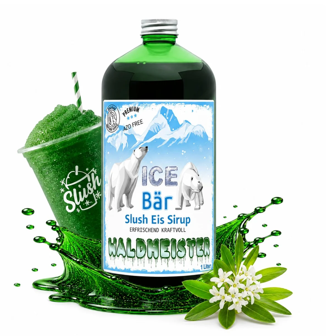 Slush Sirup Waldmeister – H&Z Eventvermietung